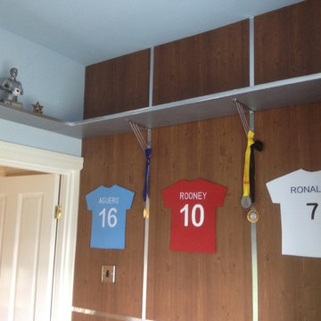 Manchester United Football themed bedroom