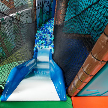 Slide and Ball Pit - London Basement Playroom