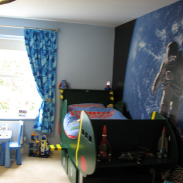 Thunderbirds Space Bedroom