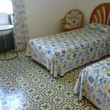 Traditional encaustic tiles