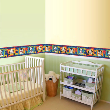 101 Dalmatians Disney Cartoon Wallpaper Border Kids Baby Room, Roll 15'x7''
