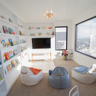 Playroom - contemporary playroom idea in Salt Lake City