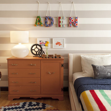 26th Street Residence- Girls Nursery & Toddler Boy Room EM DESIGN INTERIORS