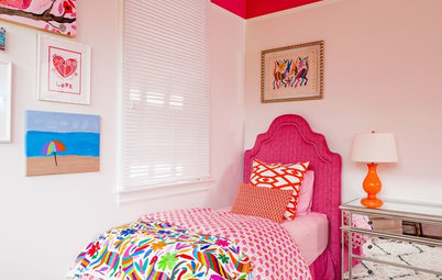 Room of the Day: Girls’ Bedroom Plays With Color and Pattern