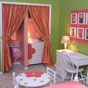 $550.00 Little Girls Bedroom Makeover