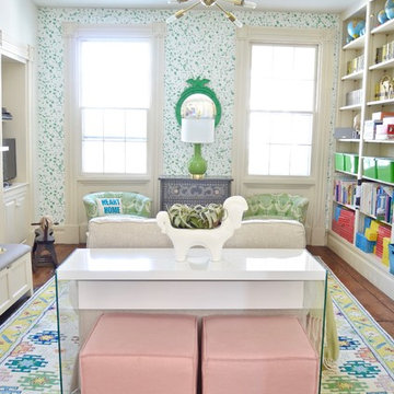 A Colorful Spring Playroom