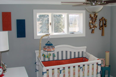 Inspiration for a transitional kids' room remodel in DC Metro
