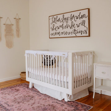 A Girl’s Nursery and a Little Boy’s Room in Connecticut