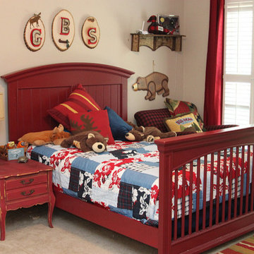 A Great North Woods Toddler Boys Room