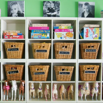 A Playroom Fit for a Trio of Modern Girls