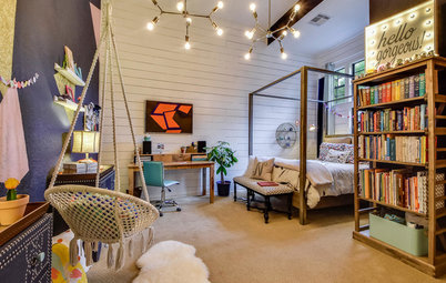 Room of the Day: A Tween Bedroom Pulls Off Study Time With Style