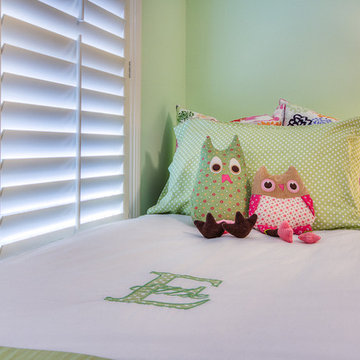 Adorable Green Girl's Bedroom