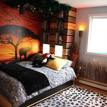 African theme kid bedroom