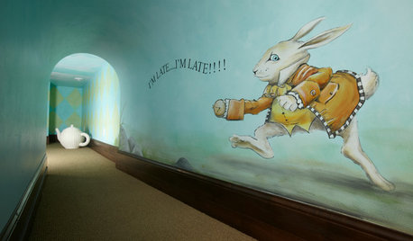 今週の子供部屋：ウサギ穴を通って、不思議の国のアリスの世界へ！