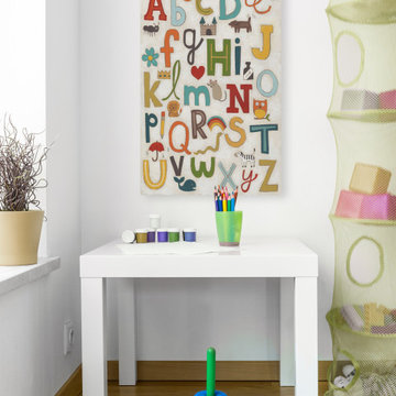 "Alphabet Soup" Painting Print on Wrapped Canvas