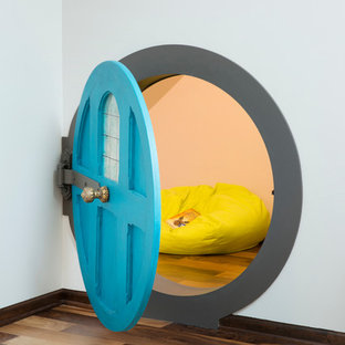 Attic master suite with a Hobbit Hole