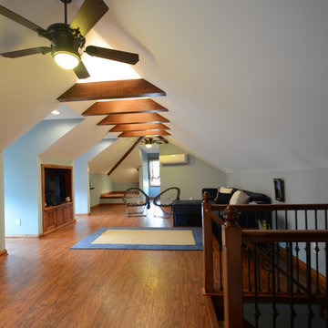 Attic Rec Room for Teens