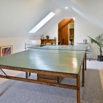 Attractive New Sunroom/Garage with Attic Space Converted into a Game Room/Study