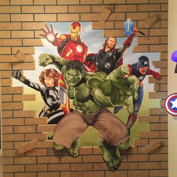 Avengers Themed Bedroom