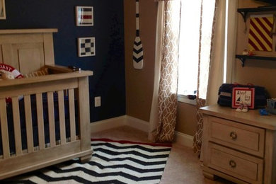 Example of a beach style kids' room design in DC Metro