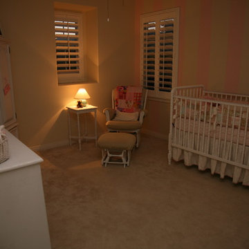 Baby Nursery Transitions to a Big Girl Room
