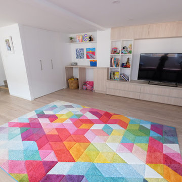 Basement conversion into kids' paradise