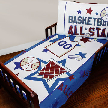 Basketball All-Star Toddler Bedding Set