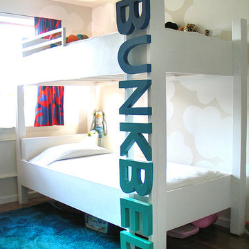 bauhaus bunkbed with unique ladder - brooklyn, ny - wary meyers decorative arts