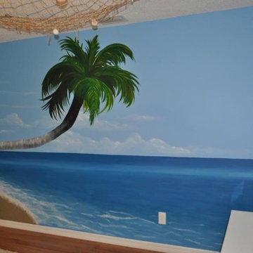 Beach Nursery Mural