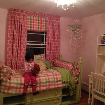 Bedroom with Pink Walls 1