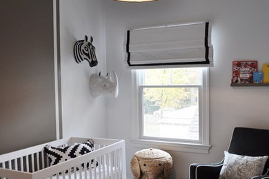 Black and White Nursery (Gender Neutral) by JWS Interiors