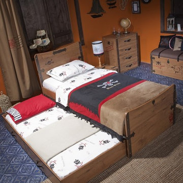 Black Pirate kids bedroom collection