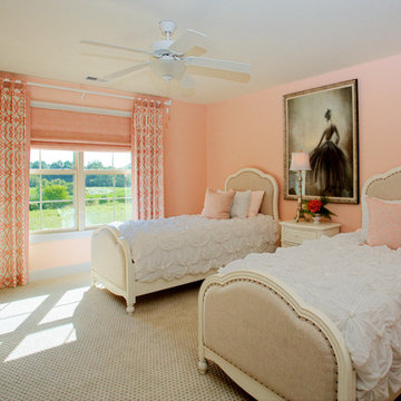 Blush Pink Girl's Dream Room