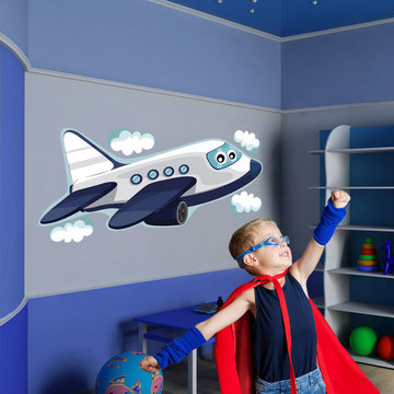 Boy Airplane Room