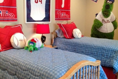 This is an example of a classic kids' bedroom in Richmond.