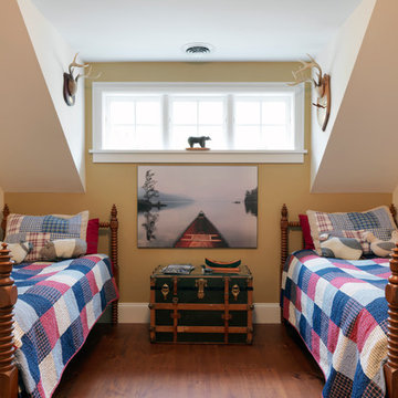 Boy's Bedroom with dormer window