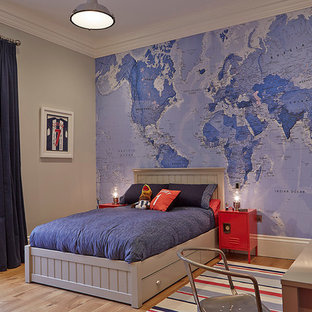 World Map Mural Wallpaper Houzz
