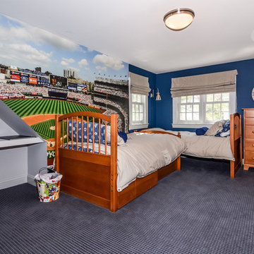 Boys baseball bedroom
