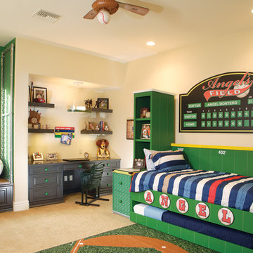 Boys Baseball Themed Bedroom