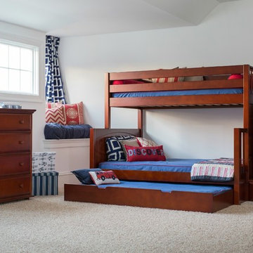Boys Bedroom with Bunk Bed