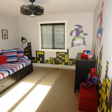 Boys Spiderman Bedroom