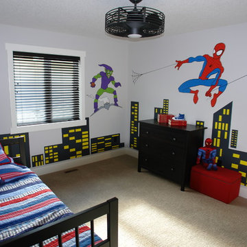 Boys Spiderman Bedroom
