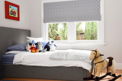Design ideas for a traditional kids' bedroom in Melbourne.