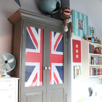 British Boys Bedroom