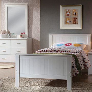 Bungalow White Panel Bedroom Set - $1427.80