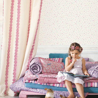 Ispirazione per una cameretta per bambini boho chic