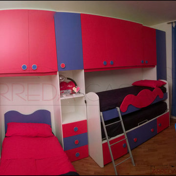 Cameretta Rossa e Blu - Children room red and blu