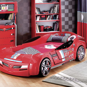 Car bed kids bedroom