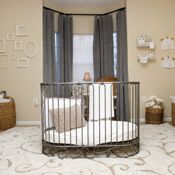 Center Attraction: Oval Pewter Crib