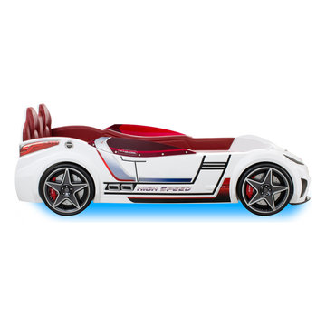 Champion GTI Racer Kids white car bed